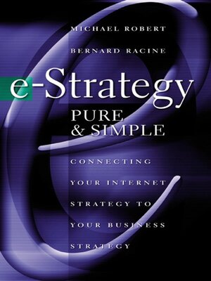 cover image of e-Strategy, Pure & Simple